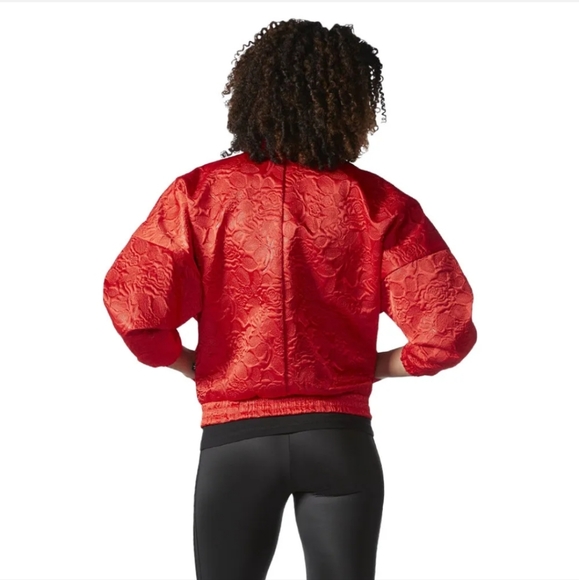 Adidas Originals Floral Embossed Jacket - Picture 2 of 7